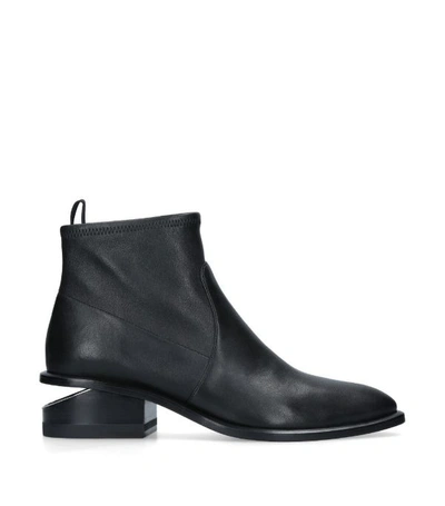 Shop Alexander Wang Cut-out Heel Boots