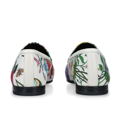 Shop Gucci Floral Jordaan Loafers