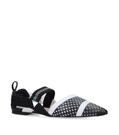 Shop Fendi Colibri Slingback Flats