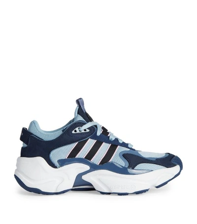 Adidas Originals Magmur Runner Chunky Sneakers In Blue | ModeSens