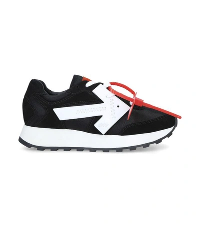 Shop Off-white Suede Arrow Sneakers