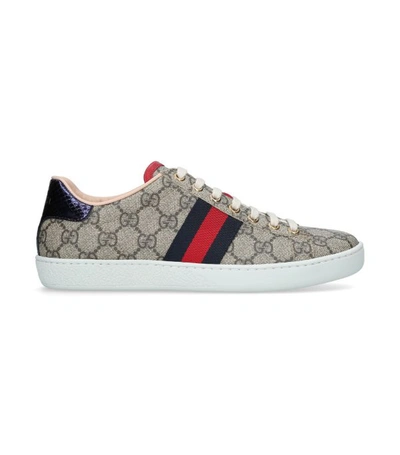 Shop Gucci Gg Supreme Ace Sneakers