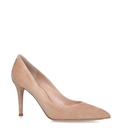 Shop Gianvito Rossi Gianvito Leather Pumps 85