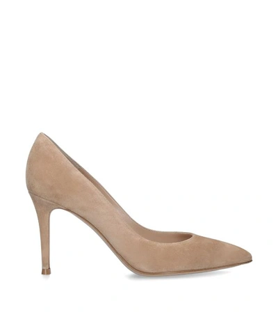 Shop Gianvito Rossi Gianvito Leather Pumps 85