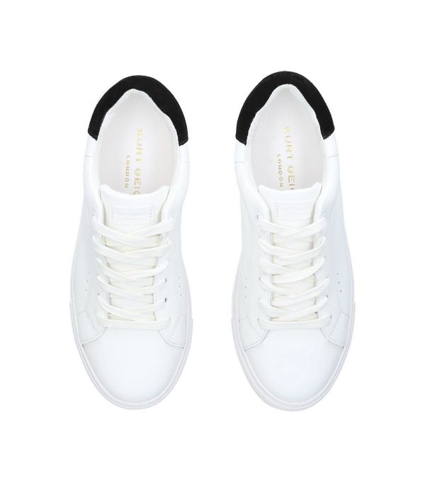 kurt geiger laney black trim sneakers