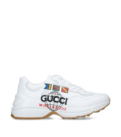 Shop Gucci Rhyton Worldwide Sneakers