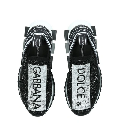 Shop Dolce & Gabbana Sorrento Crystal Sneakers In Multi