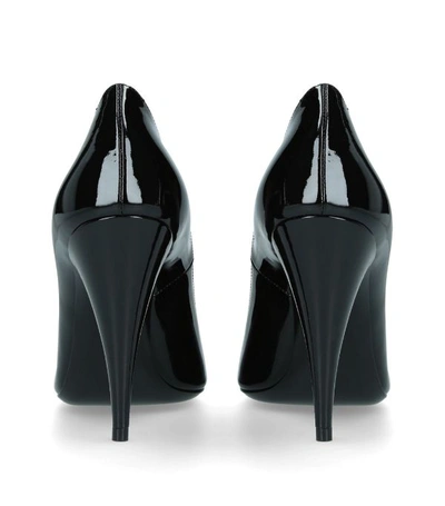 Shop Saint Laurent Patent Kiki Pumps 100