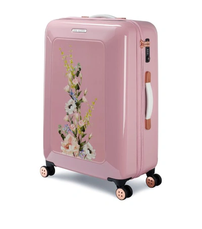 Shop Ted Baker Take Flight Floral Suitcase (69.5cm)