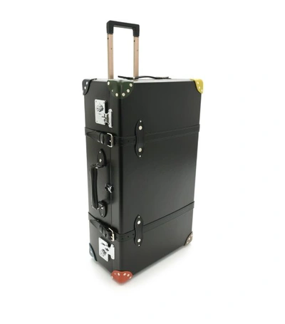 Shop Globe-trotter X Paul Smith Extra-deep Suitcase (83cm)
