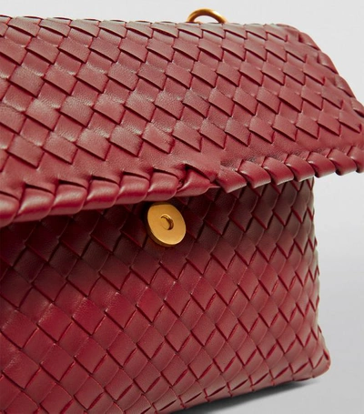 Shop Bottega Veneta Small Leather Olimpia Shoulder Bag