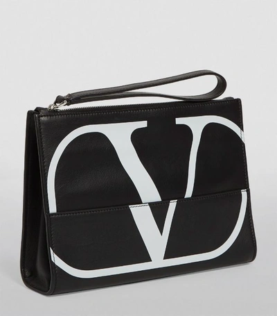 Shop Valentino Garavani Vlogo Clutch Bag