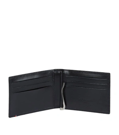 Shop S.t. Dupont Leather Money Clip Wallet