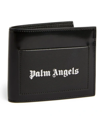 Shop Palm Angels Patent Bifold Iconic Wallet