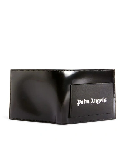 Shop Palm Angels Patent Bifold Iconic Wallet