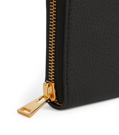 Shop Tom Ford Grained Leather Continental Wallet