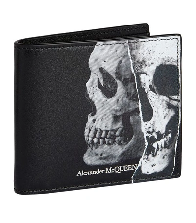 Shop Alexander Mcqueen Skull Leather Wallet