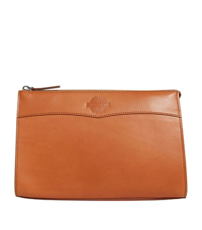 Shop Purdey Large Leather Wash Bag