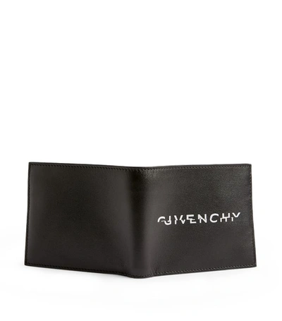 Shop Givenchy Leather Broken Logo Wallet