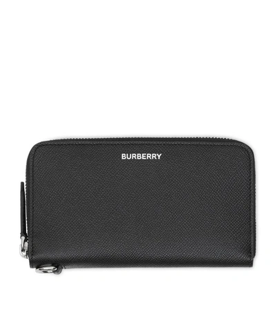 Shop Burberry Leather Phone Wallet