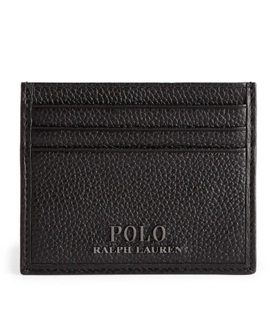 Shop Polo Ralph Lauren Leather Logo Card Holder