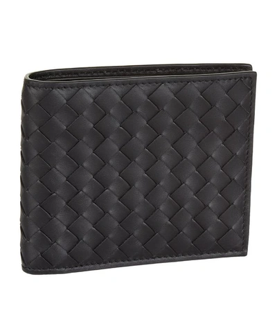 Shop Bottega Veneta Intecciato Weave Leather Bifold Wallet