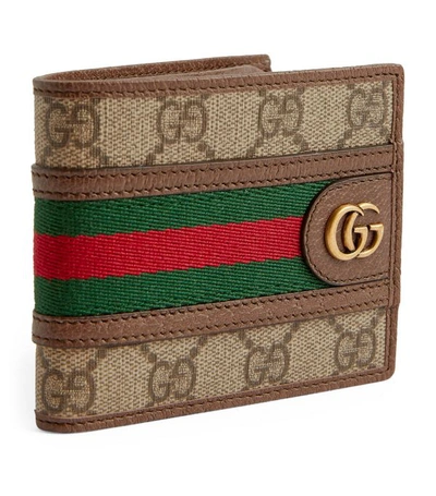 Shop Gucci Gg Supreme Bifold Wallet