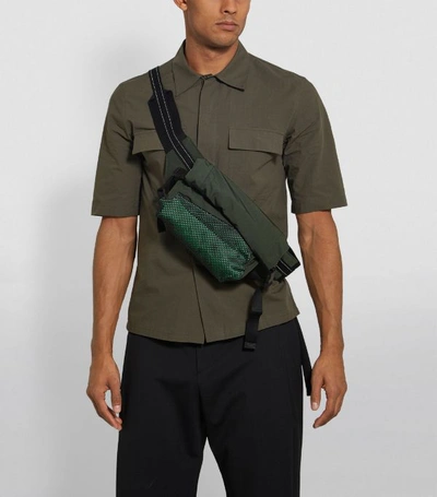Shop Bottega Veneta Technical Fold-top Belt Bag
