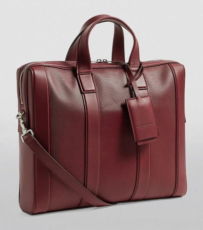 Shop Bottega Veneta Leather Marcopolo Briefcase