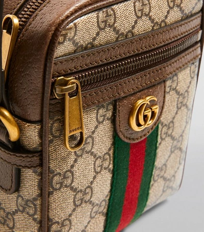 Shop Gucci Small Ophidia Gg Supreme Shoulder Bag