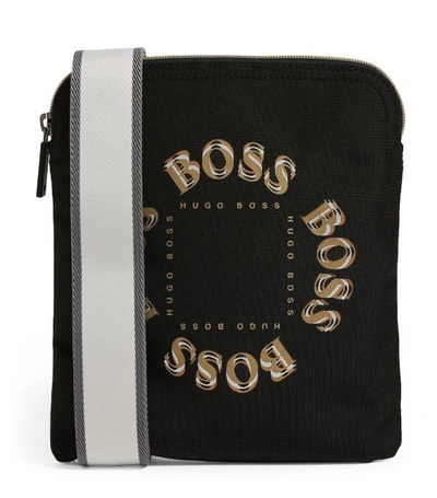 Hugo Boss Boss Circle Logo Messenger Bag | ModeSens