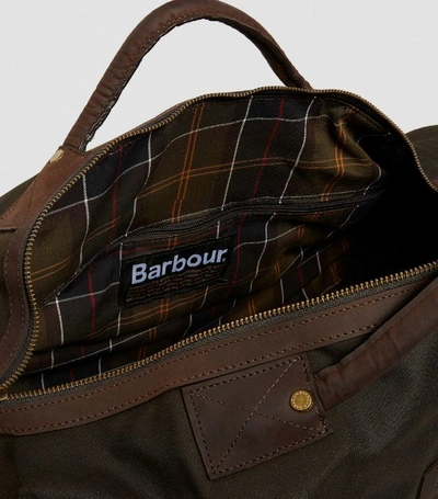 Shop Barbour Waxed Cotton Holdall