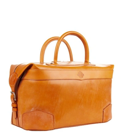 Shop Purdey The 48hr Leather Holdall Bag