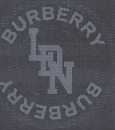 Shop Burberry London Logo Check Zip Pouch