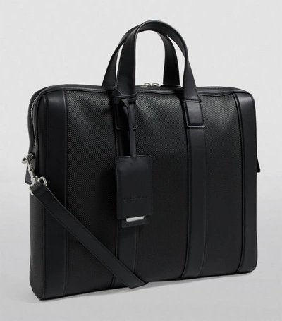 Shop Bottega Veneta Leather Marcopolo Briefcase