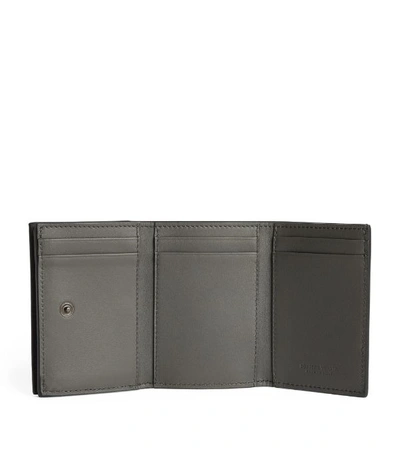 Shop Bottega Veneta Leather Intrecciato Foldover Wallet