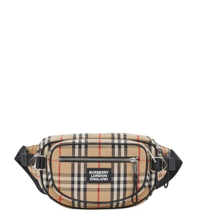 Shop Burberry Vintage Check Waist Bag