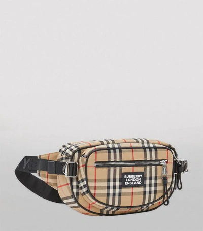 Shop Burberry Vintage Check Waist Bag