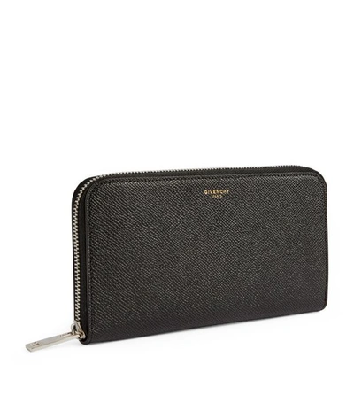 Shop Givenchy Leather Zip Wallet