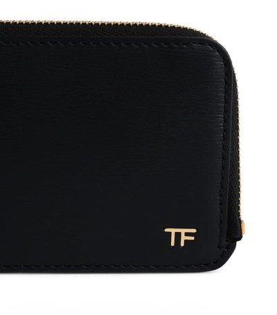 Shop Tom Ford Leather Zip Wallet