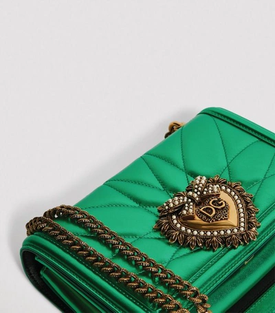 Shop Dolce & Gabbana Mini Devotion Shoulder Bag