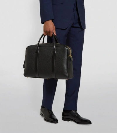 Shop Tom Ford Leather Buckley Briefcase