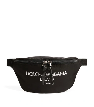 Shop Dolce & Gabbana Kids Logo Belt Bag In Multi