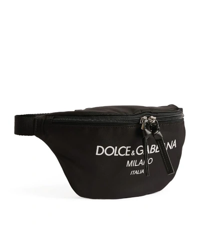 Shop Dolce & Gabbana Kids Logo Belt Bag In Multi