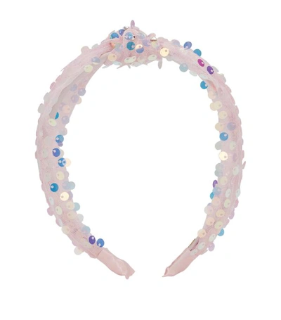 Shop Bari Lynn Sequin Knot Headband