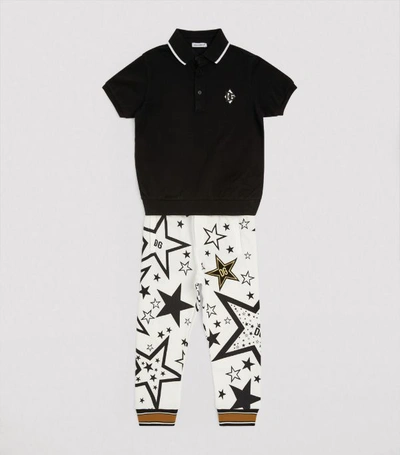Shop Dolce & Gabbana Kids Logo-embroidered Polo Shirt (2-6 Years)