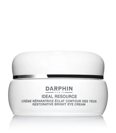 Shop Darphin Ideal Resource Restorative Bright Eye Cream (15ml) In White