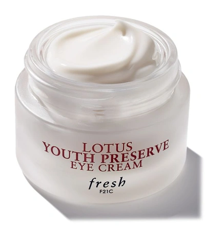 Shop Fresh Lotus Youth Protect Eye Cream (15ml) In Multi