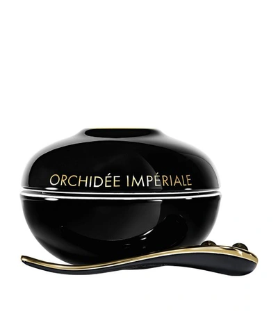 Shop Guerlain Orchidée Impériale Black The Cream (50ml) In White