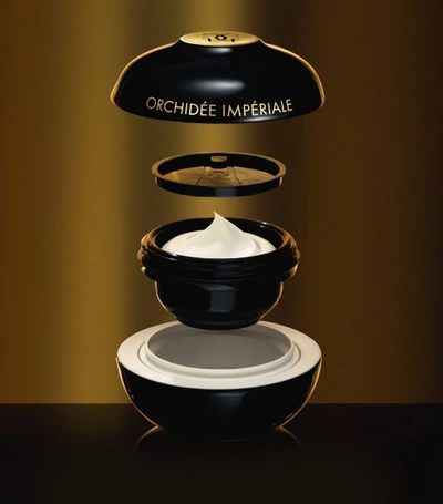 Shop Guerlain Orchidée Impériale Black The Cream (50ml) In White